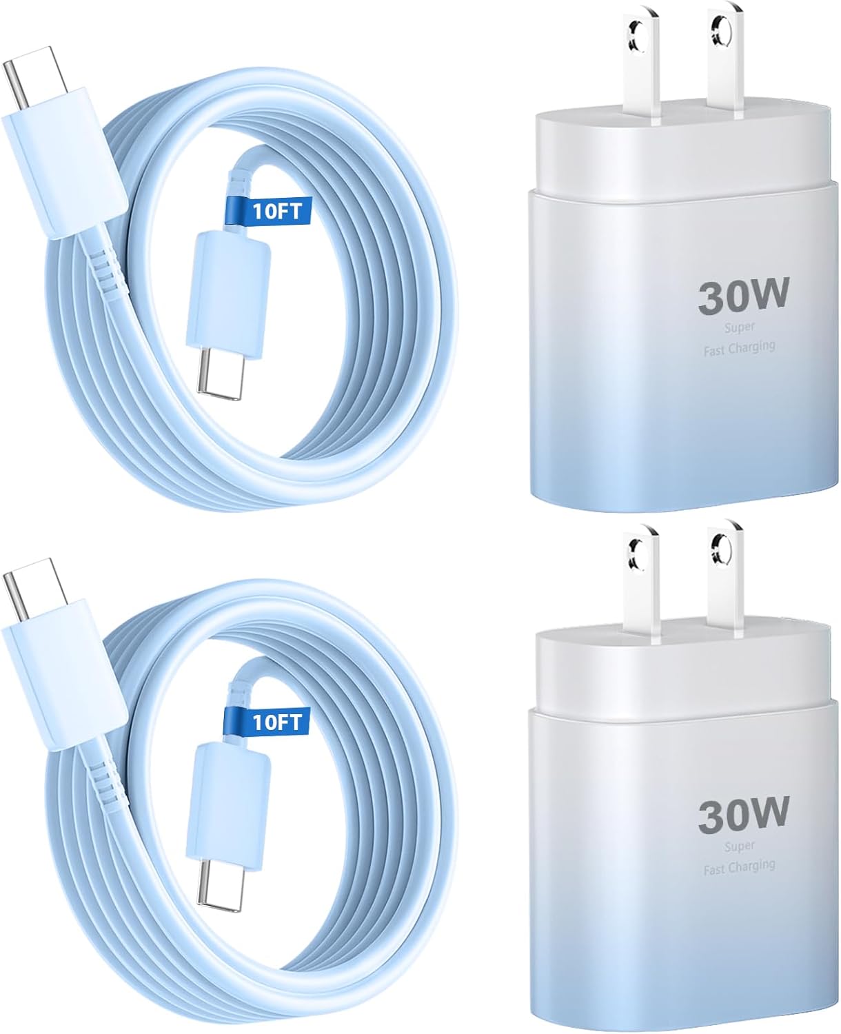 iPhone 17 16 15 Charger Fast Charging,30W USB C Charger Type C Charger Phone Chargers iPhone&10 Ft Long USB C - Image 19