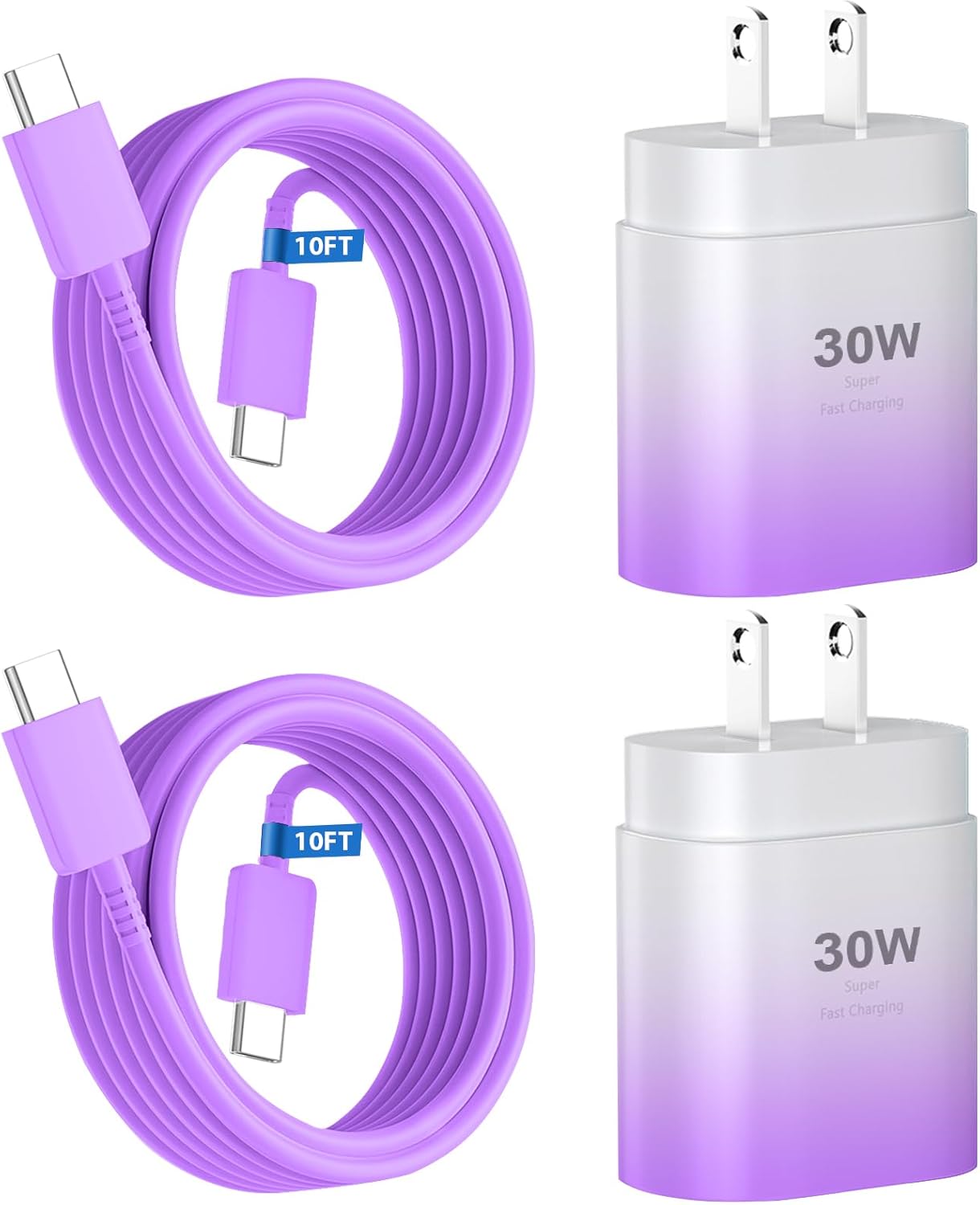 iPhone 17 16 15 Charger Fast Charging,30W USB C Charger Type C Charger Phone Chargers iPhone&10 Ft Long USB C - Image 8