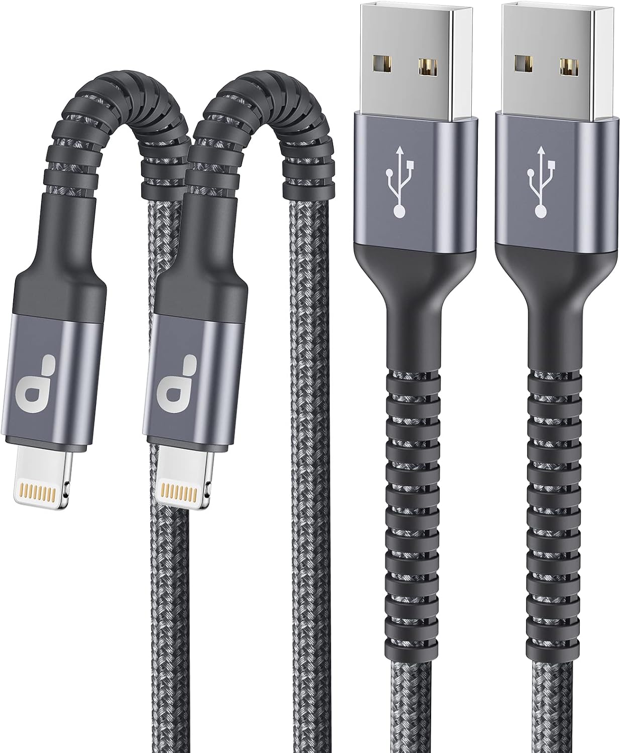 iPhone Charger Cable 2Pack 6FT, Lightning Cable [Apple MFi Certified]
